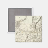 Aimant Carte des provinces des États-Unis (Recto/Verso)