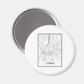 Aimant Carte d'Ithaque (Recto/Verso)