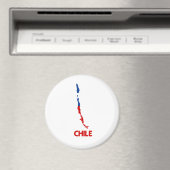 AIMANT CARTE DU CHILI (In Situ (Lave-vaisselle))