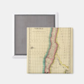 Aimant Carte Du Chili (Recto/Verso)