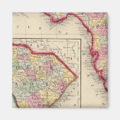 Aimant Carte Du Comté De Floride (Devant)