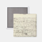 Aimant Carte du comté de Jefferson (Recto/Verso)