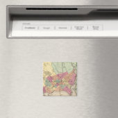 Aimant Carte du district de Columbia, Washington (In Situ (Lave-vaisselle))