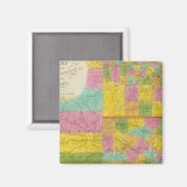 Aimant Carte du Missouri (Recto/Verso)