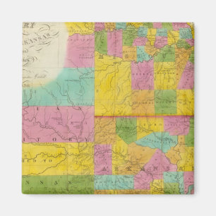 Aimant Carte du Missouri