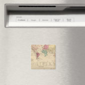 Aimant Carte du monde (In Situ (Lave-vaisselle))