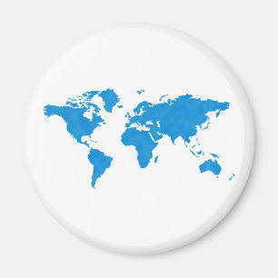 Aimant Carte du monde