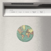 Aimant Carte du monde 1919 (In Situ (Lave-vaisselle))