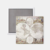 Aimant Carte du monde d'Atlas Maior (Recto/Verso)
