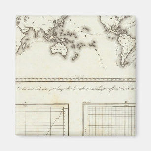 Aimant Carte du monde du Mexique