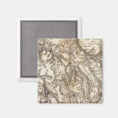 Aimant Carte du Morvan Atlas (Recto/Verso)