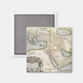 Aimant Carte du Moyen-Orient (Recto/Verso)