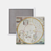 Aimant Carte du pôle Nord (Recto/Verso)