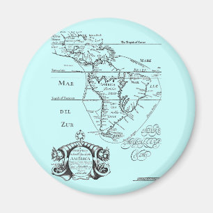 Aimant Carte du trésor de pirate