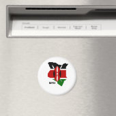Aimant Carte et drapeau du Kenya (In Situ (Lave-vaisselle))