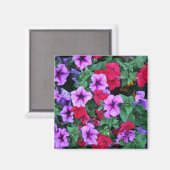 Aimant Carte florale élégante (3) (Recto/Verso)