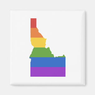 Aimant Carte gay des États-Unis État de l'Idaho