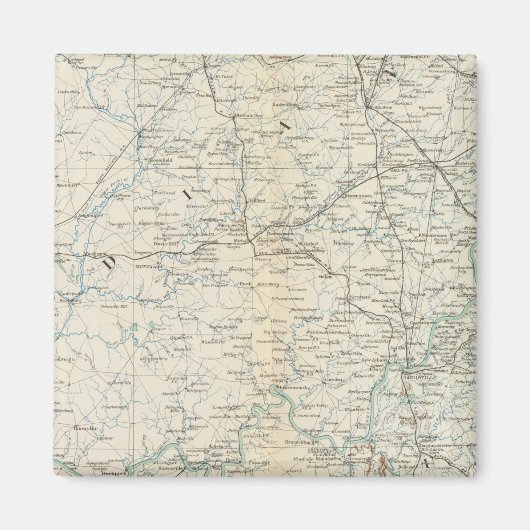 Aimant Carte Gen XVI (Devant)