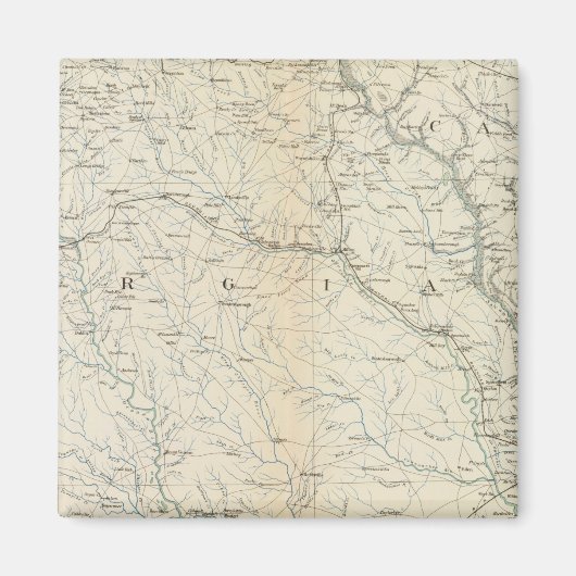 Aimant Carte géographique IX (Devant)