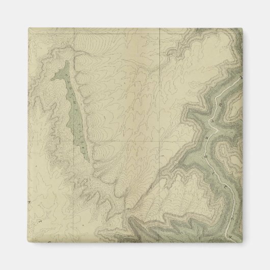 Aimant Carte Géologique Du Sud 3 (Devant)