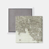 Aimant Carte gravée de France 2 (Recto/Verso)