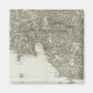 Aimant Carte gravée de France 2