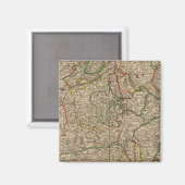 Aimant Carte gravée suisse (Recto/Verso)