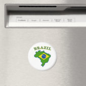 Aimant Carte/Indicateur BRAZIl (In Situ (Lave-vaisselle))