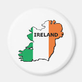 Aimant Carte Irlande (Devant)