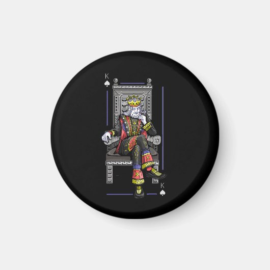 Aimant Carte King (Devant)