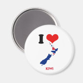 AIMANT CARTE KIWI (Recto/Verso)