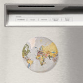 Aimant carte mondiale (In Situ (Lave-vaisselle))