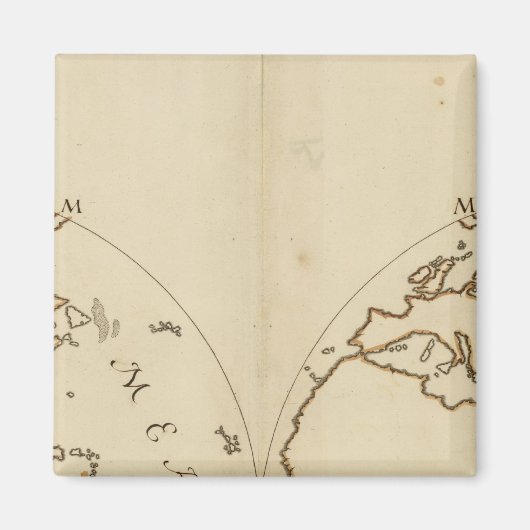 Aimant Carte mondiale 2 (Devant)