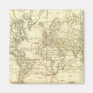 Aimant Carte mondiale 5