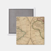 Aimant Carte mondiale 7 (Recto/Verso)