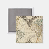 Aimant Carte mondiale 8 (Recto/Verso)