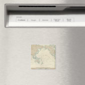 Aimant Carte mondiale des canaux de navigation (In Situ (Lave-vaisselle))