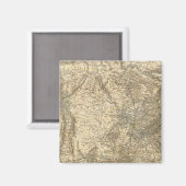 Aimant Carte nord-américaine (Recto/Verso)