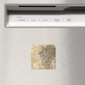 Aimant Carte officielle du Guide de Bancroft de San Franc (In Situ (Lave-vaisselle))