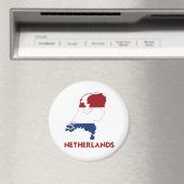Aimant Carte Pays-Bas (In Situ (Lave-vaisselle))