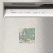 Aimant Carte physique de l'Europe (In Situ (Lave-vaisselle))