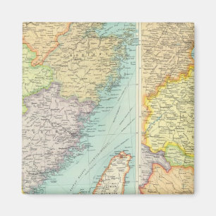 Aimant Carte politique de la Chine orientale