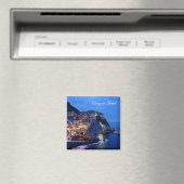 Aimant Carte postale Cinque Terre Italie (In Situ (Lave-vaisselle))