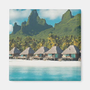 Aimant Carte postale de Bora Bora (Bora Bora e)