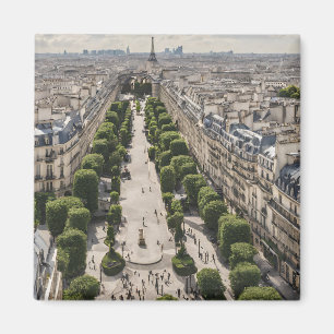 Aimant Carte postale de Paris