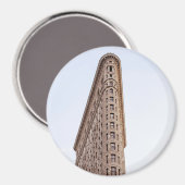 Aimant Carte postale du bâtiment Flatiron (Recto/Verso)