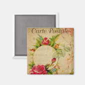 Aimant Carte postale française (Recto/Verso)