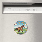 Aimant Carte postale Lexington Kentucky (In Situ (Lave-vaisselle))