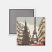 Aimant Carte postale Paris (Paris) (Recto/Verso)