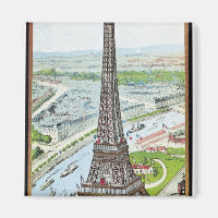 Carte postale représentant la Tour Eiffel